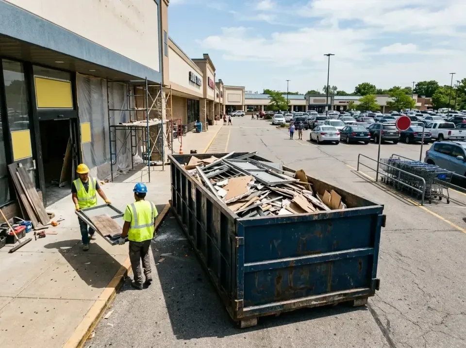 retail-store-renovation-debris-003 — frequently asked questions, Roll-off Dumpster Rentals in Jensen Beach, FL